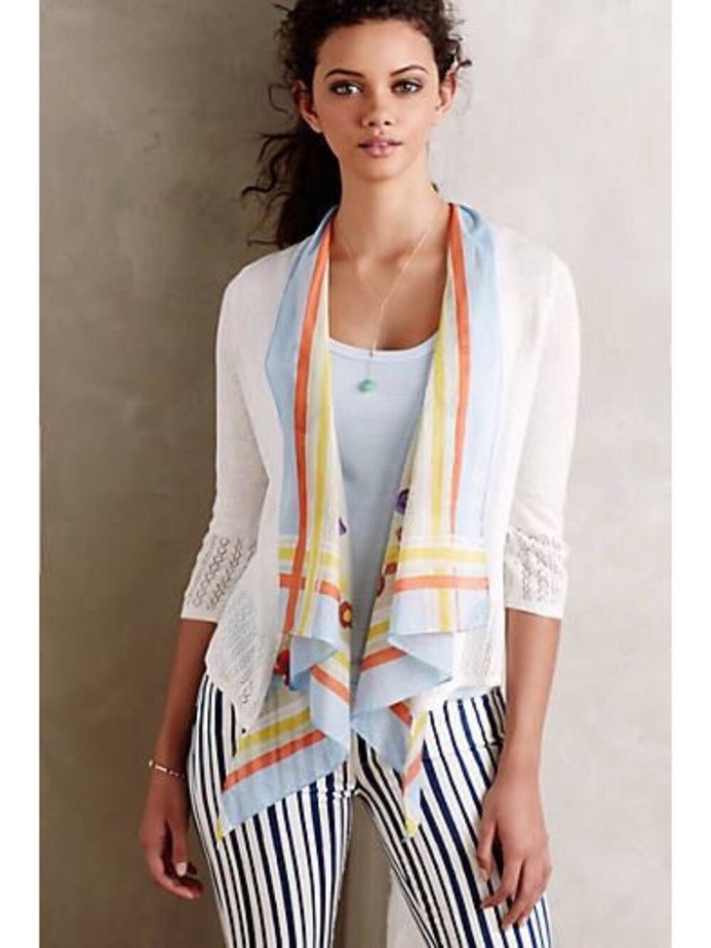 NWOT Anthropologie Moth Lightweight Draped Cardigan Size XS